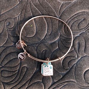 Alex & Ani Everyday Is a Gift Charm Bracelet